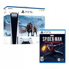 Consola Playstation 5 God Of War Ragnarok Bundle + Spiderman