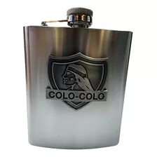 Petaca Colo Colo Acero Inoxidable 500 Ml Oficial Licenciada