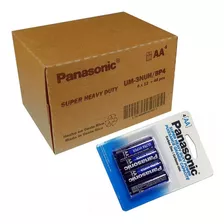 Caja De 48 Pilas Baterías Panasonic Aa 12 Paquetes Original