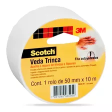 Fita Veda Trinca Para Gesso Paredes Drywall Forros 50mm X 10