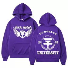 Sudadera Con Capucha Rock Band Tokio Hotel Graphic Para Homb