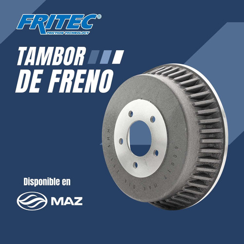 Tambor De Freno Trasero Chevrolet Aveo Ls 2019-2020 1.5 Fr Foto 2