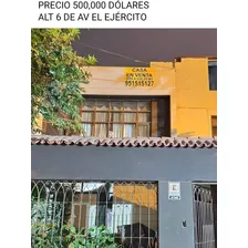 Se Vende Casa Como Terreno En Miraflores 