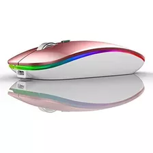 Mouse Tenmos Inalambrico/oro Rosa