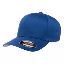 Gorra Flexfit 6277 Original Cerrada Azul Rey