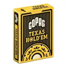 Juego De Cartas Pôquer Copag Texas Hold'em - Preto