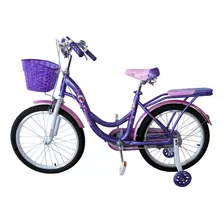 Bicicleta Phoenix Niña Modelo Moon Princess/con Canasto