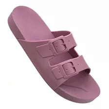 Chinelo Sandália Slide Feminino Rasteira Birken Cor Verde