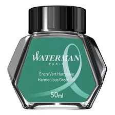 Tinta Para Caneta Tinteiro Waterman Harmonious Green 50ml