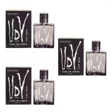 Combo 3 Perfumes Masculinos Udv For Men 100 Ml