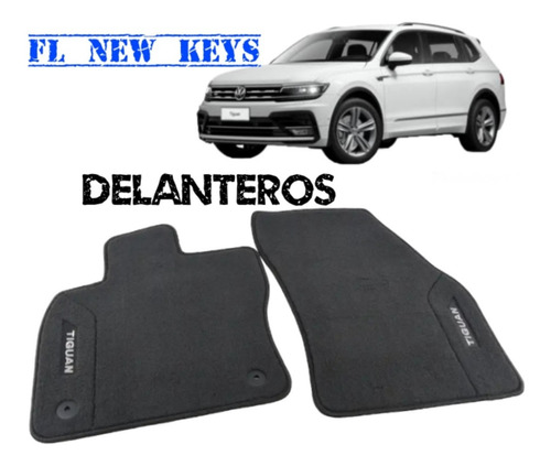 Tapetes Alfombra Tiguan 3 Filas 2018 A 2024 Originales Vw Foto 2