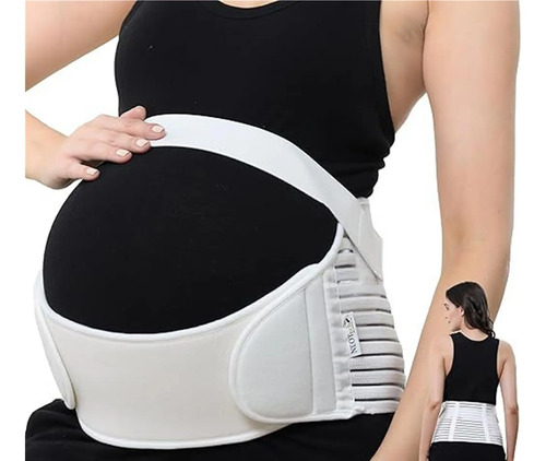 Cinto De Suporte Ajustável Para Gestantes White M(40-60kg)