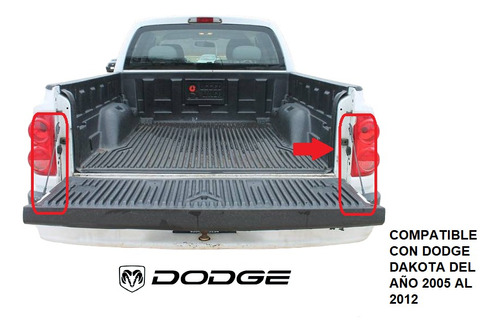 Dodge Dakota 2005-2012 Tirantes Cables Chicotes Tapa Caja   Foto 4