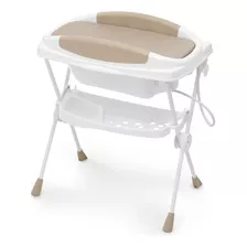 Banheira Para Bebê Plástica Premium Galzerano Sand Cor Marrom Liso