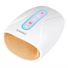 Masajeador De Manos Gadnic 8w Calor Portatil Recargable Color Blanco