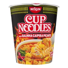 Macarrão Instantâneo Galinha Caipira Picante Cup Noodles Copo 72g