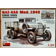 Gaz Aaa Mod 1943 Miniart 1/35 Incluye 5 Figuras.