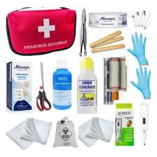 Kit De Primeiros Socorros Basico - Kit Portátil 21 Ítens