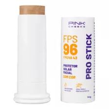 Protetor Solar Facial Pro Stick Fps96 Pro15 Pink Cheeks 14g