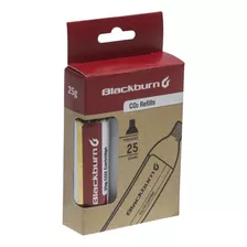 Kit Refil Co2 De Bicicleta Blackburn 25gr 3 Unidades Cor Dourado