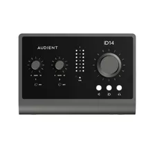 Interfaz De Audio Audient Mki Id14 Negra 1.ª Gen