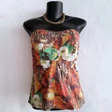 Blusa Tomara Que Caia Estampada Da C&a Tam: M - Brechó