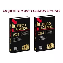 Fisco Agenda 2024 Isef Paquete 2 Pzs