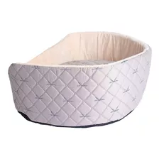 Armarkat - Cama Para Gatos, Color Plateado Pálido Y Beige