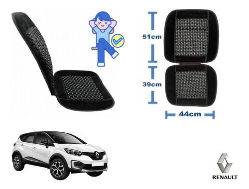 Respaldo + Cubre Volante Renault Captur 2018 A 2023 2024 Foto 4