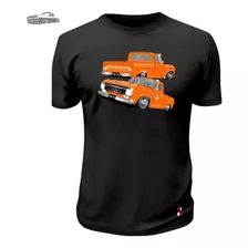 Camiseta Chevrolet C10 C14 D10 Pickup Antiga Gm Gasolina 6cc