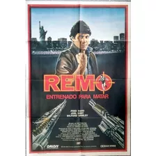 Afiche De Cine Original Remo. 1985.