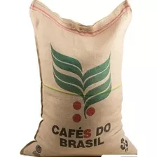 Kit Saco De Estopa Juta Café Do Brasil (novo) Original Top