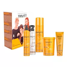 Kit Profissional Trivitt 4 Produtos + Leave-in 250ml