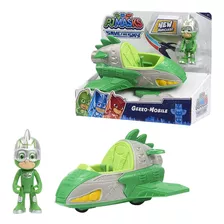 Pj Masks Gekko & Gekko-mobile Figura + Nave Original 