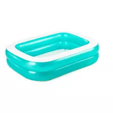 Bestway Piscina Inflable Color Verde 200cm X 146cm X 48cm En Caja