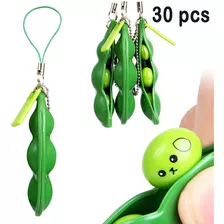 30 Piezas Pop It Fidget Peas Bean, Antiestrés Sensorial