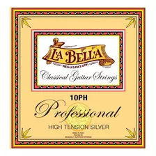 Encordado La Bella 10ph Profesional Alta Tensión Guitarra