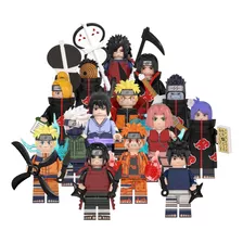 Boneco Naruto Shippuden Blocos De Montar Com 14 Peças