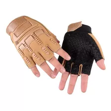 Guantes Tacticos Militares - Dedos Cortos - Antideslizantes