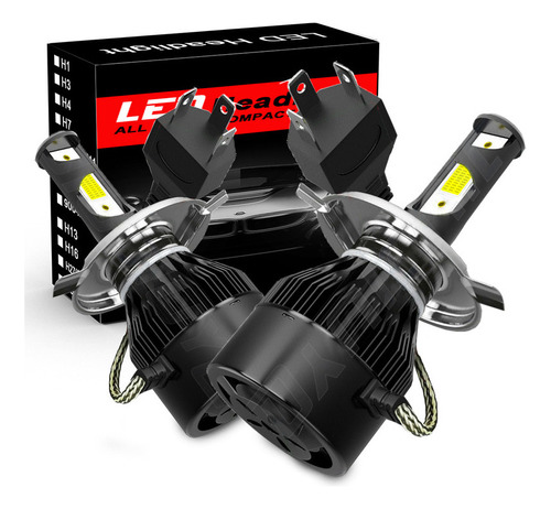 X Kit Luces Led Para Chevrolet 8000lm Luz Alta/baja+luz