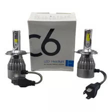 Bombillos Faros Luz Led C6, H1 H3 H4 H7 H11 9005 9006 9007