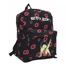 Mochila Grande De Microfibra Betty Boop Con Altura De 16 Pul