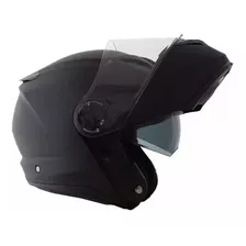 Capacete Norisk Force Preto Fosco Viseira Solar 2019 Modular