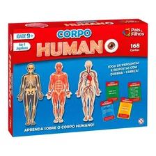 Jogo Pedagógico Quebra-cabeça Corpo Humano Aprendizado