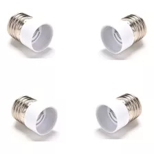 Adaptador Soquete Rosca E27 Para E14 Kit 4 Peças