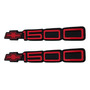 Par Emblemas Chevrolet Cheyenne Silverado 1500 88-98 Rojo