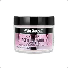 Mia Secret Polvo Acrílico Cover Cool Pink (59g) Uñas Esc