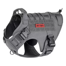 ~? Onetigris Tactical Dog Harness Vest, Arnés De Perro Ajust