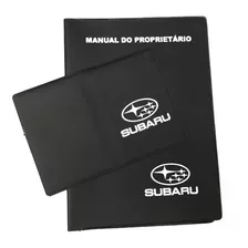 Capa Subaru Porta Manual Proprietário Porta Doc Carteira