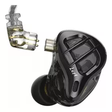 Fone In-ear Kz Zar C/ 16 Drivers Bag + Borr.p10 + Cabo 8 Nu Cor Preto